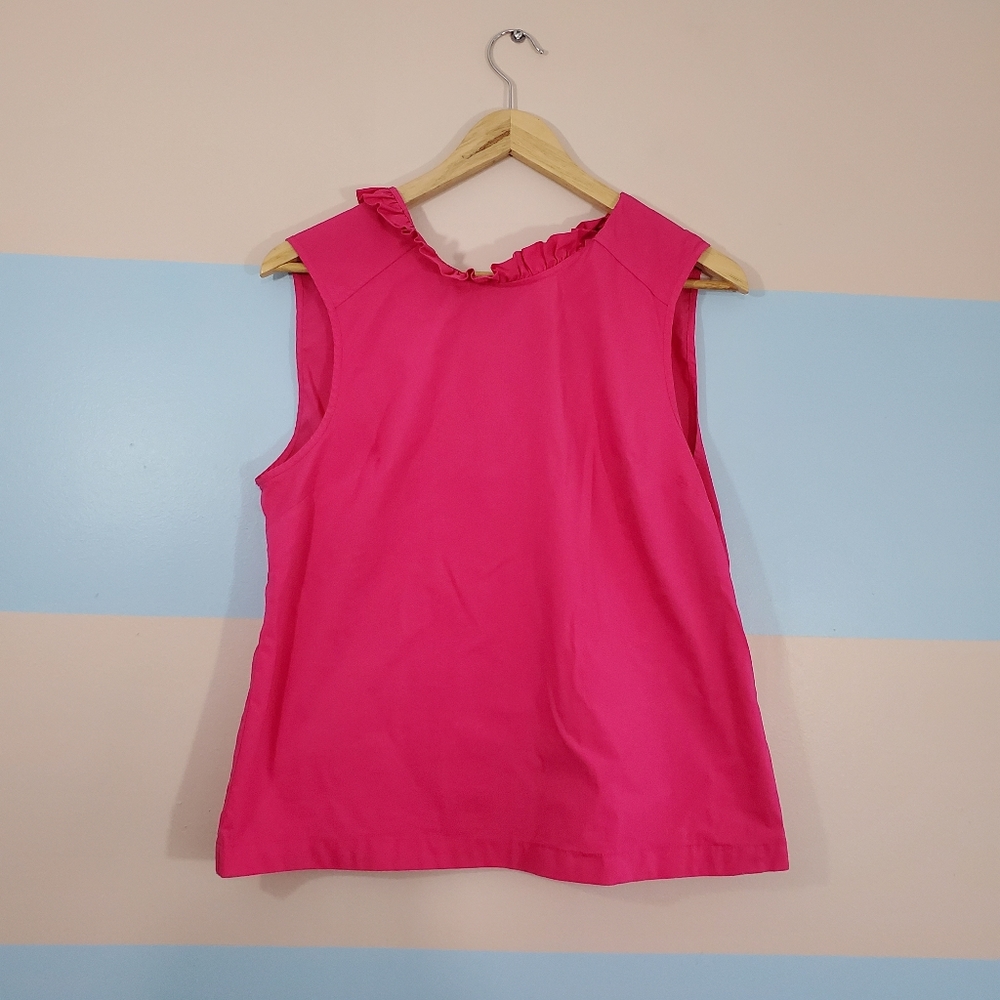 Laundry by Shelli Pink Ruffle Tank - Picture 6 of 7